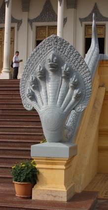 Naga at Royal Palace, Phnom Penh, Cambodia